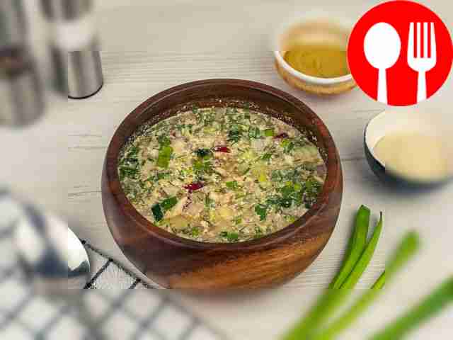 Serve okroshka refreshingly cold. It is better...