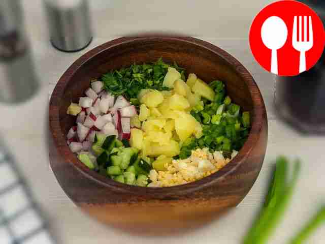 Mix everything chopped thoroughly until smooth...