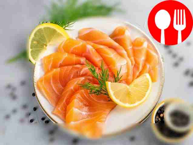 Засоленная красная рыба быстрого приготовления