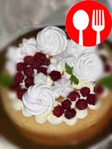 Cake with cream “Number”