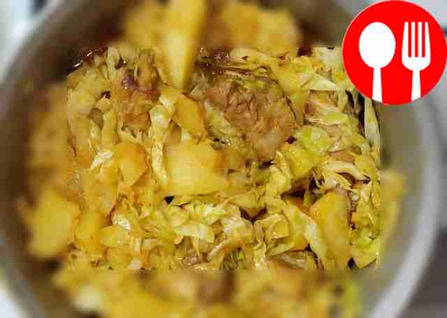 Vegetables with pork ribs