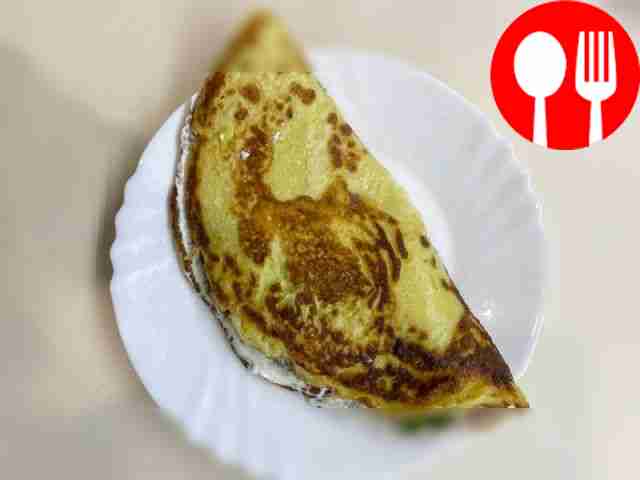 Оригинальные кабачковые блины с лососем