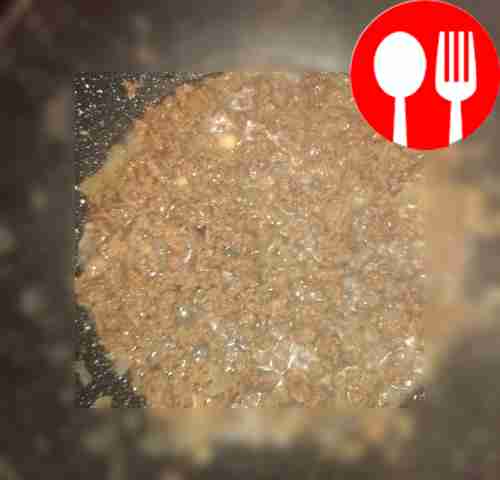 Add minced meat, cover with a lid. When the...