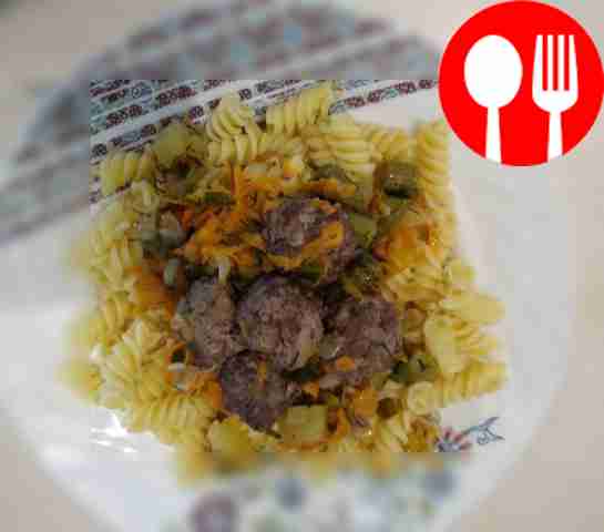 Meatballs with frying