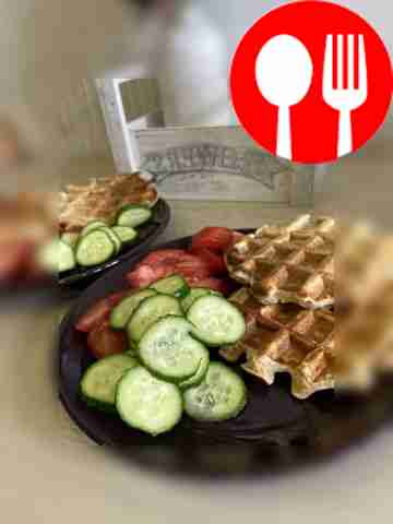 ПП вафли на завтрак