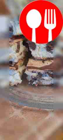 Шарлотка сливовая с какао