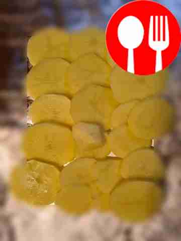 Place the potatoes cut into rings on foil in 2...