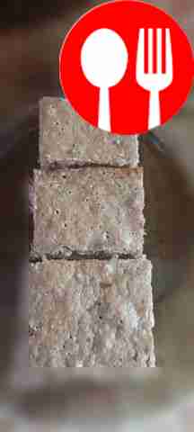 Lemon gingerbread with coconut