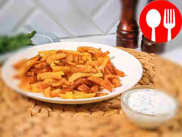 Картофель во фритюре Deep fried potatoes