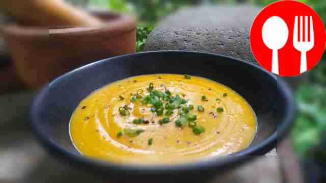 Pumpkin puree soup “Velvety”
