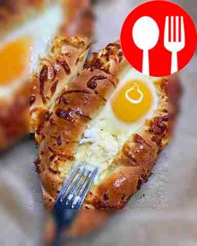 Хачапури по-аджарски нежнейшее