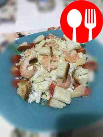 Домашний салат «Цезарь»