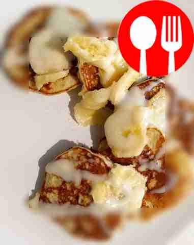 Нежные банановые оладушки