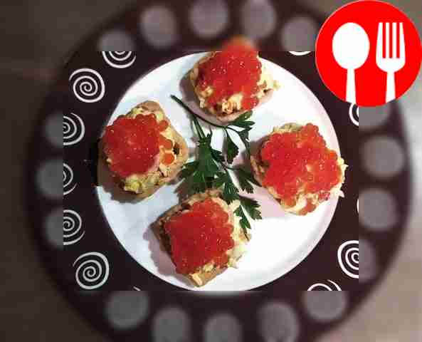 Serve the tartlets garnished with fresh herbs...