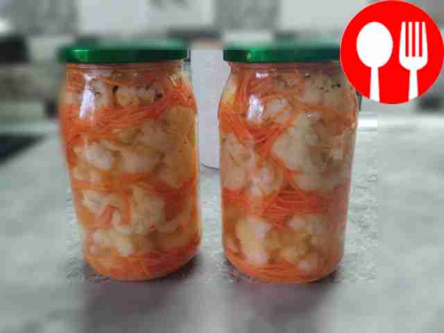 Маринованная цветная капуста с пряностями