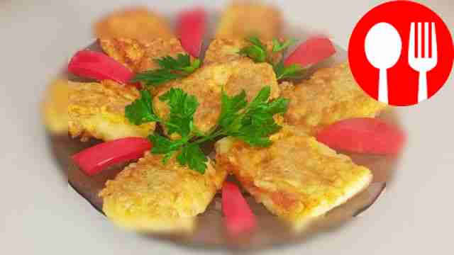 Ароматный жареный сыр в овсяной панировке