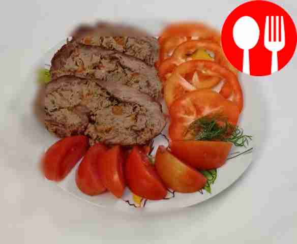 Fragrant meatloaf with liver