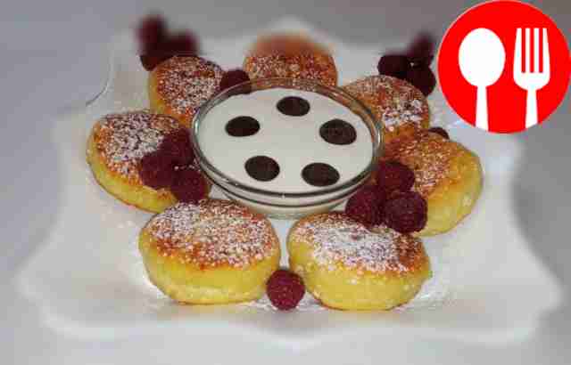 Быстрые творожные сырники с манной мукой Quick cottage cheese pancakes with semolina flour