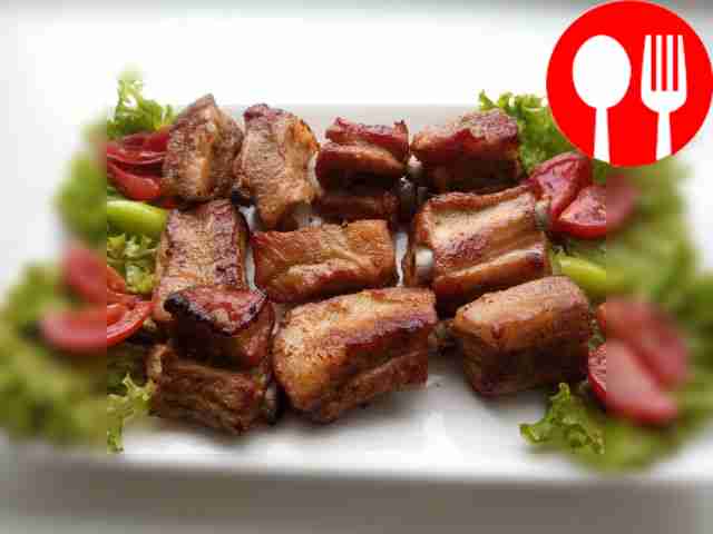 Вкусные свиные ребрышки с медом и соевым соусом