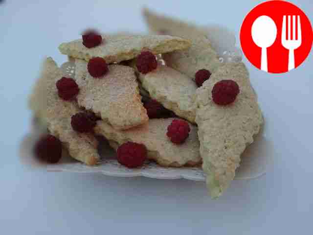 Homemade quick cookies with margarine