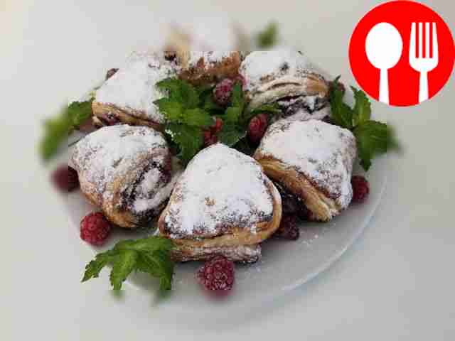 Домашнее печенье с вареньем