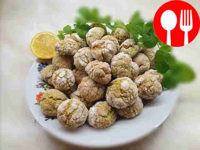 Домашнее печенье с мятой