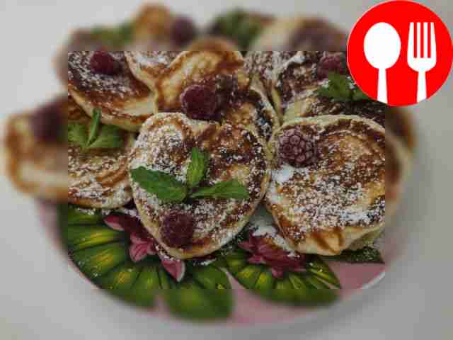 Домашние оладьи на дрожжах Homemade pancakes with yeast