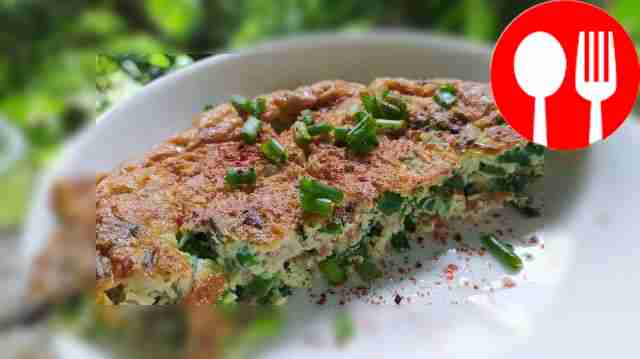 Финский омлет «Экреоря» с фаршем