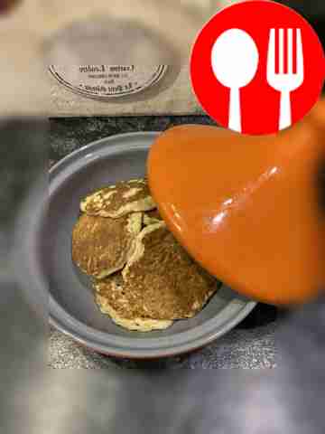 PP apple pancakes with cinnamon