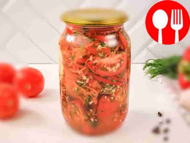 Салат из помидоров по-корейски