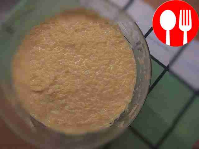 Gently add flour and a pinch of salt into the...