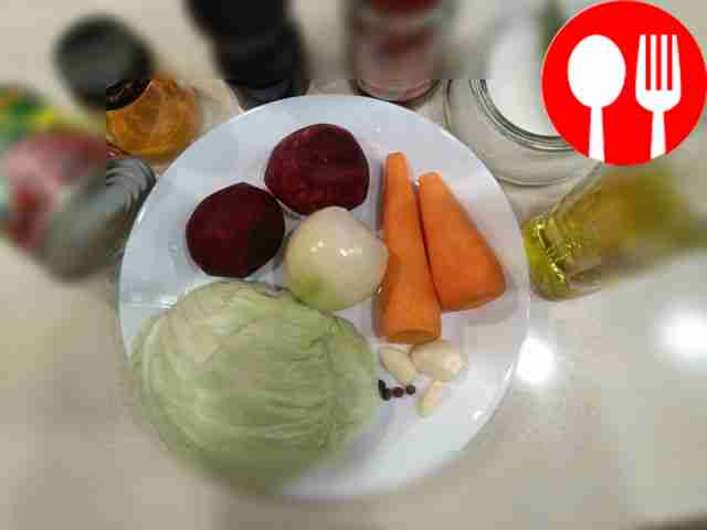 Lay out all the ingredients in front of you....