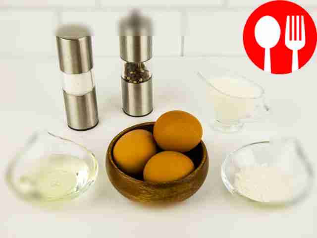 Wash the chicken eggs.