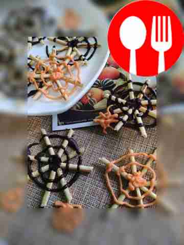 Десерт «Паутинка»