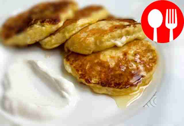 Сладкие кабачковые оладьи