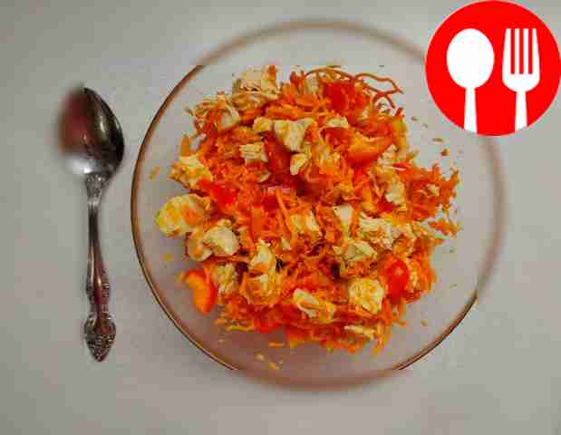 Three-ingredient salad