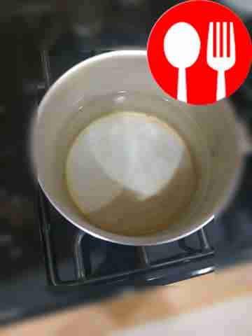 Place the pan on the fire, add water, salt and...