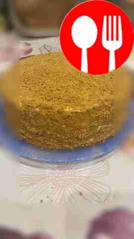 Медовик со сметанным кремом