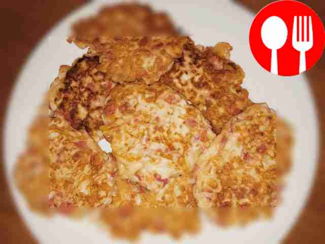 Crab stick fritters