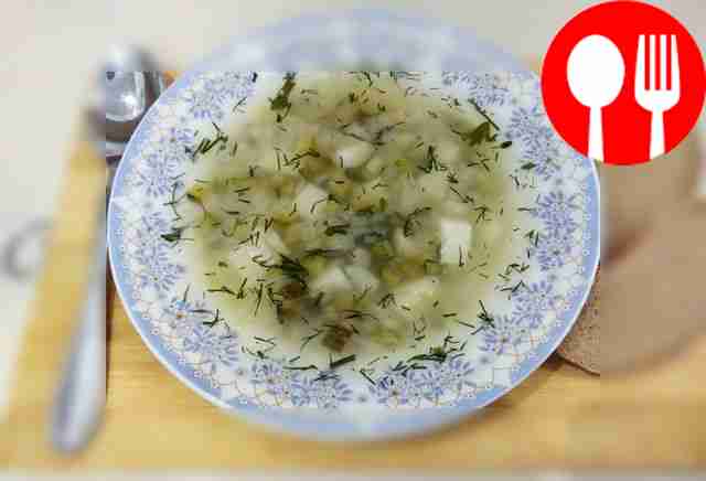 Rassolnik on lamb bone