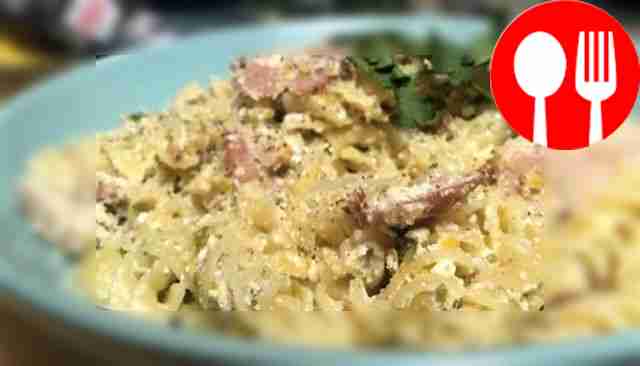 Фузили с фисташками