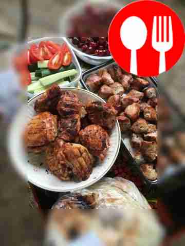 Сочная курочка на мангале