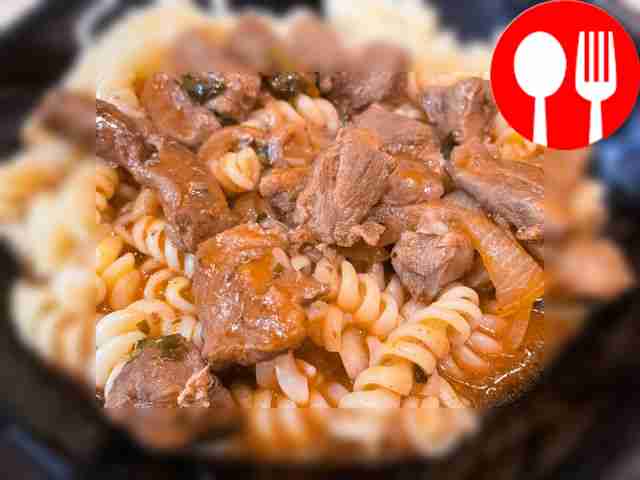 Поджарка из свинины