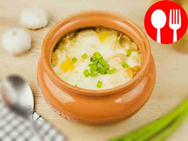 Пельмени, запеченные с майонезом и чесноком