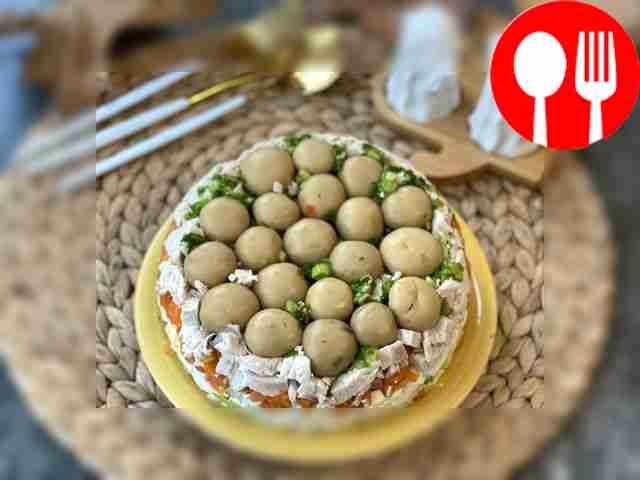 Salad “Mushroom Glade”