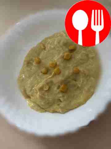 Суп-пюре из консервированной кукурузы