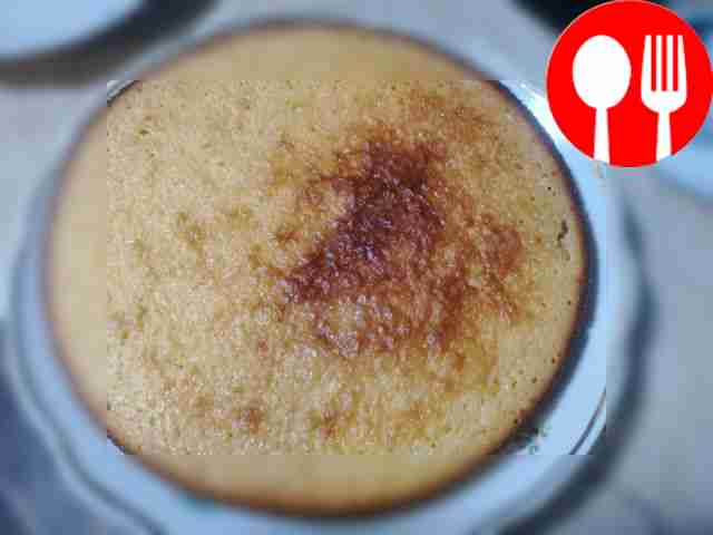 Low-calorie manna with kefir