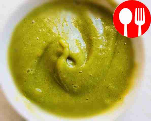 Крем-суп из брокколи для детского прикорма Creamy broccoli soup for baby feeding
