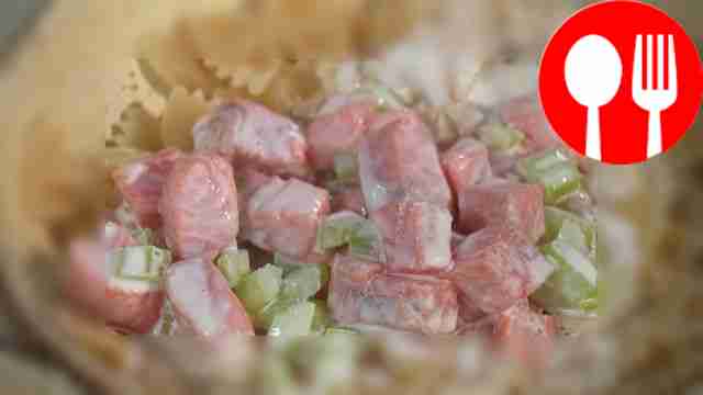 Соус к пасте с малосольной рыбой