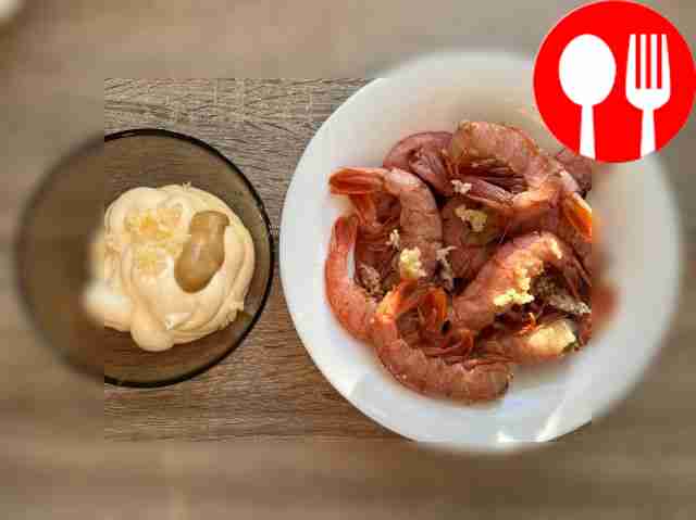 Marinate the langoustines in soy sauce, add a...